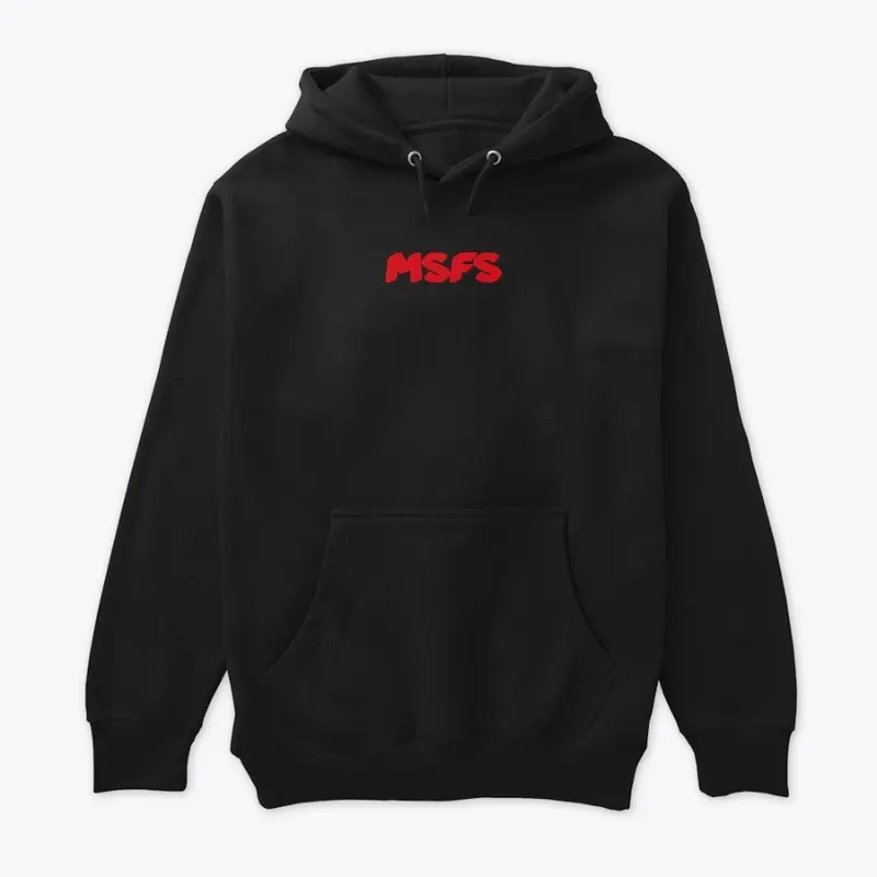 MSFS hoodie (small picture on back