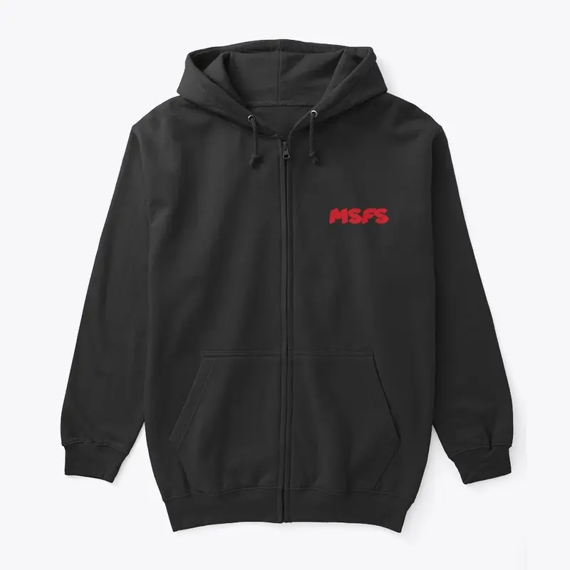 MSFS hoodie (small picture on back