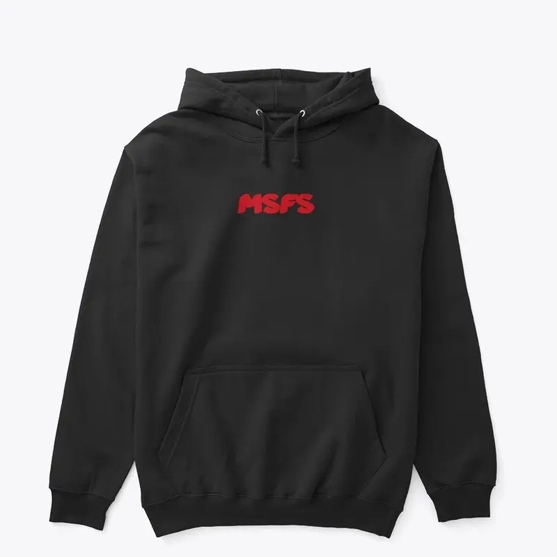 MSFS hoodie (small picture on back